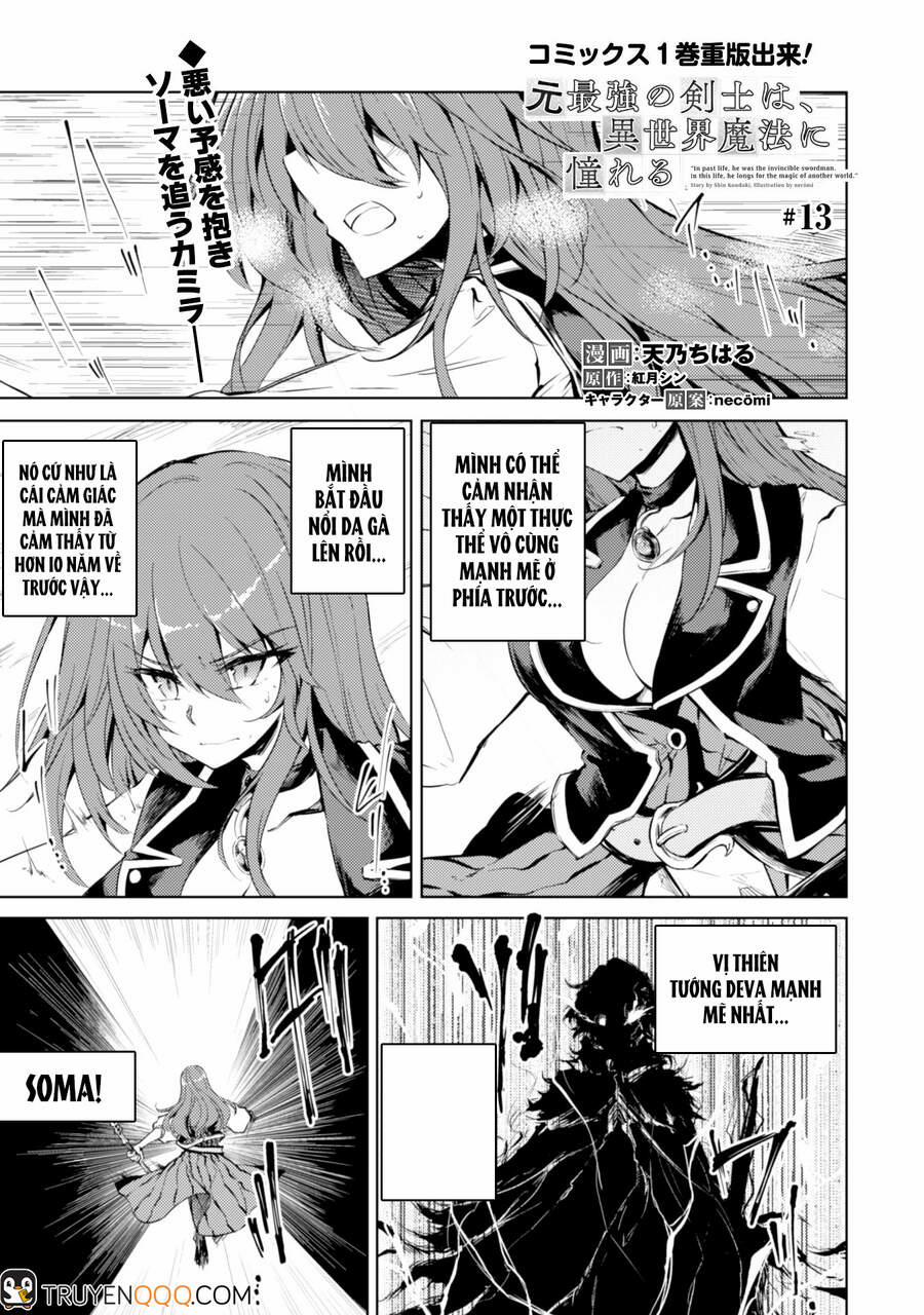 Moto Saikyou No Kenshi Wa, Isekai Mahou Ni Akogareru 13 trang 1