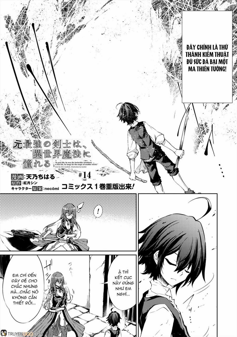 Moto Saikyou No Kenshi Wa, Isekai Mahou Ni Akogareru 14 trang 1