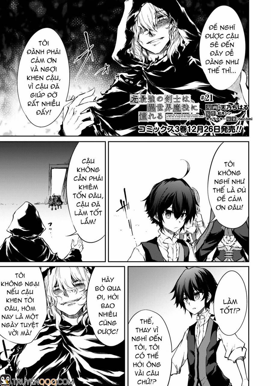 Moto Saikyou No Kenshi Wa, Isekai Mahou Ni Akogareru 21 trang 1