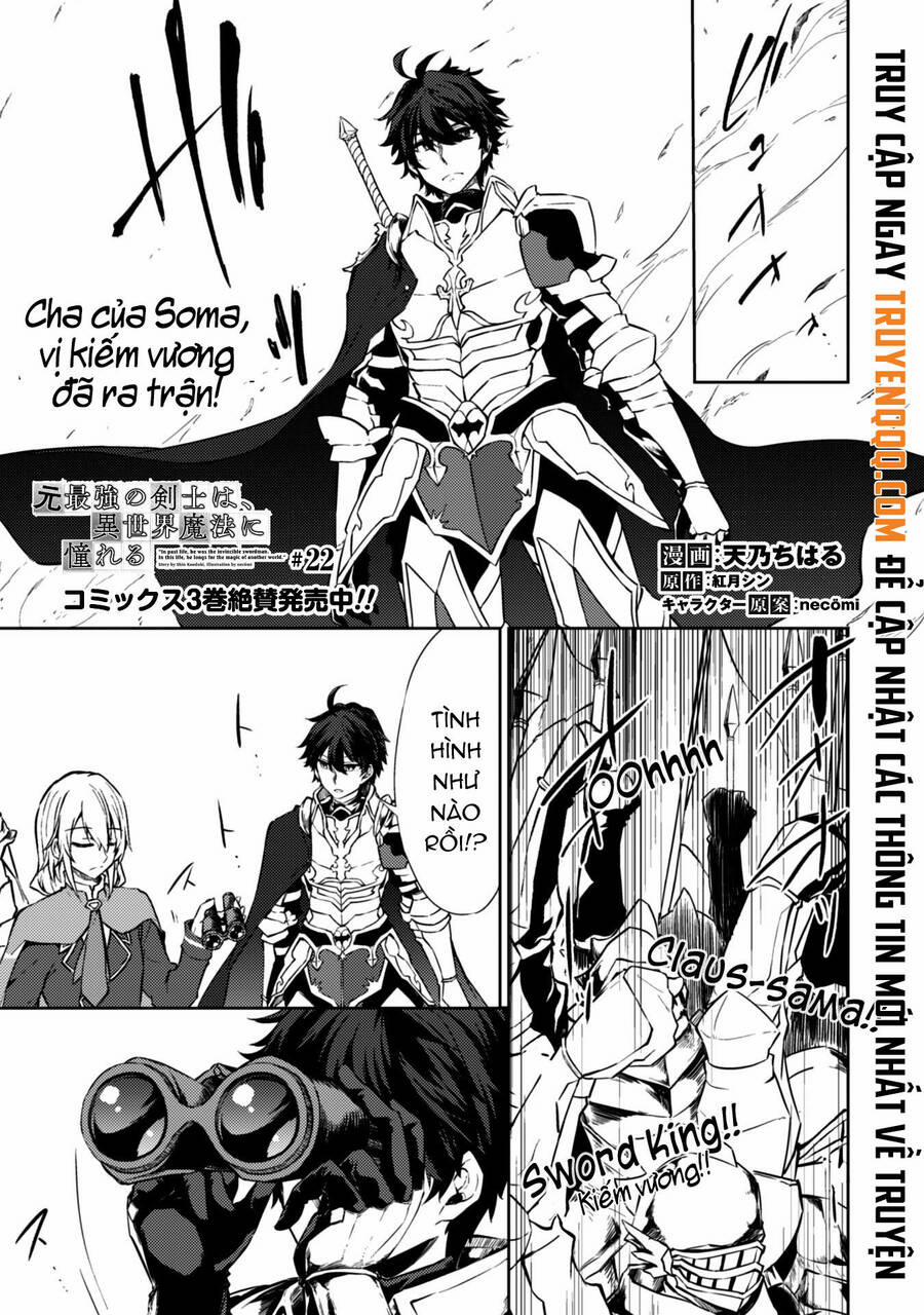 Moto Saikyou No Kenshi Wa, Isekai Mahou Ni Akogareru 22 trang 1