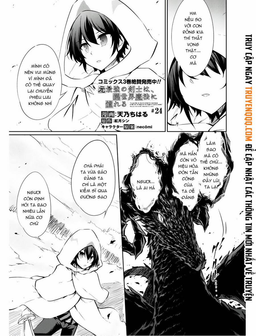 Moto Saikyou No Kenshi Wa, Isekai Mahou Ni Akogareru 24 trang 1