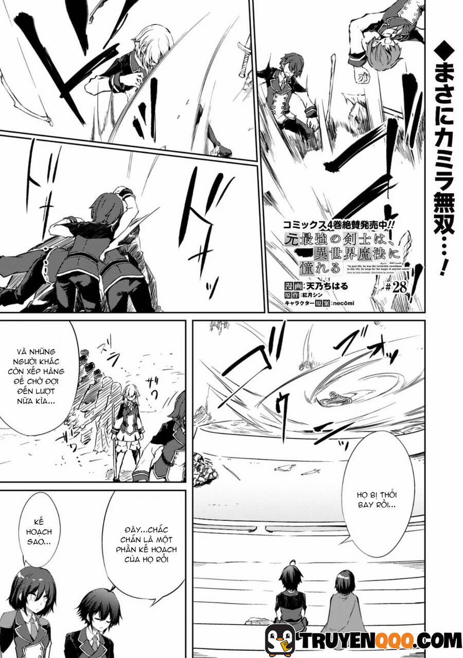 Moto Saikyou No Kenshi Wa, Isekai Mahou Ni Akogareru 28 trang 1
