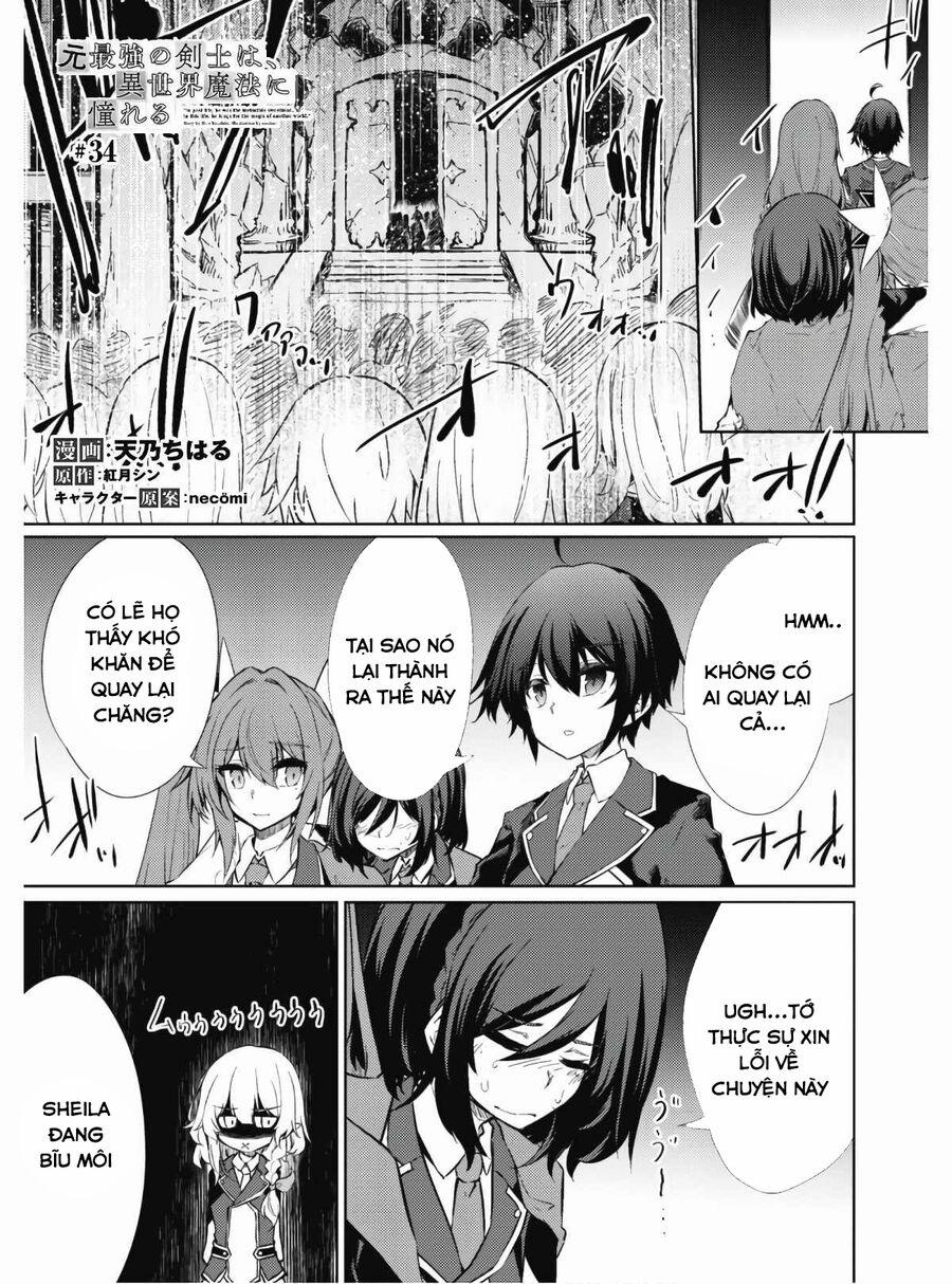 Moto Saikyou No Kenshi Wa, Isekai Mahou Ni Akogareru 35 trang 1