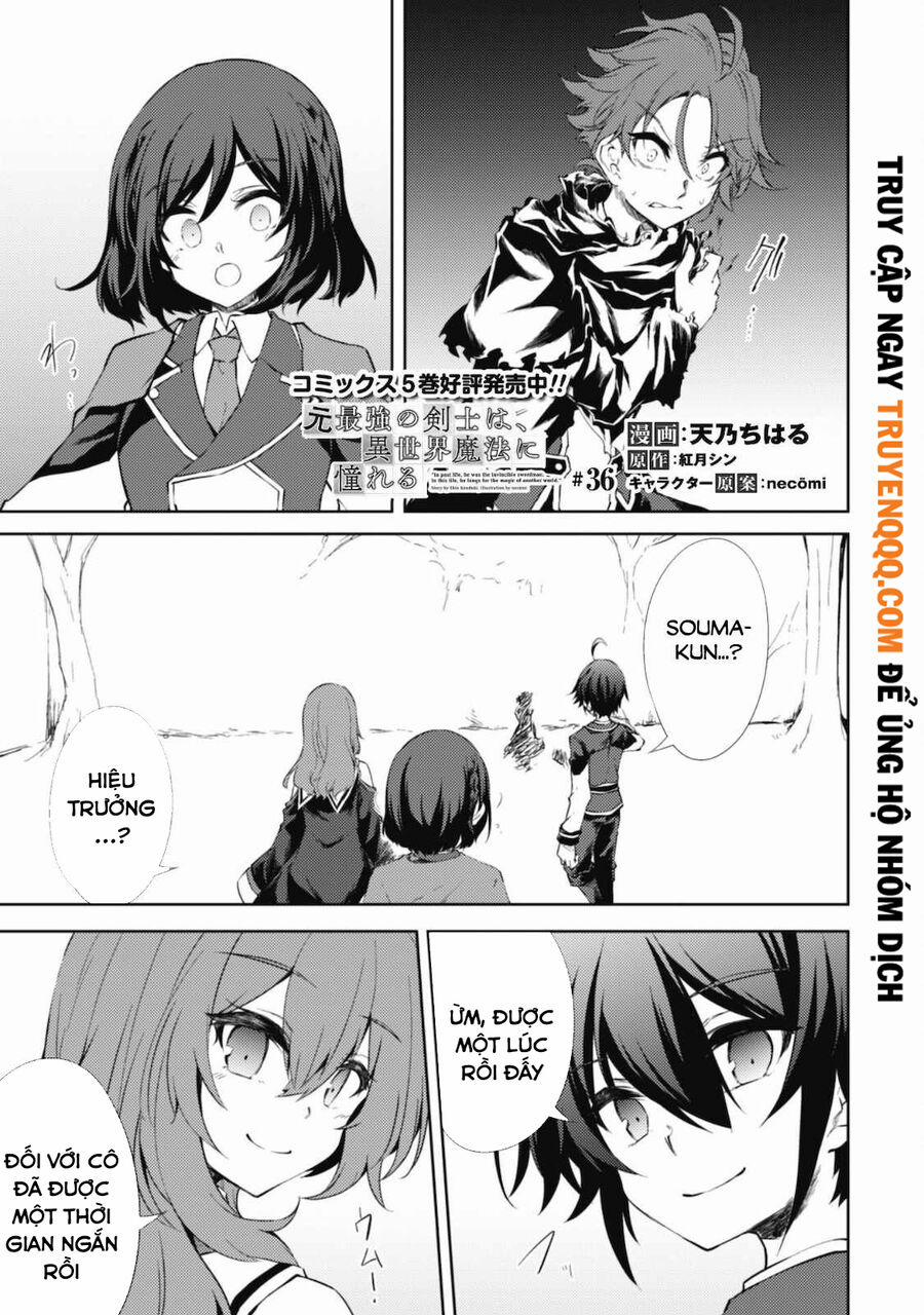 Moto Saikyou No Kenshi Wa, Isekai Mahou Ni Akogareru 36 trang 1