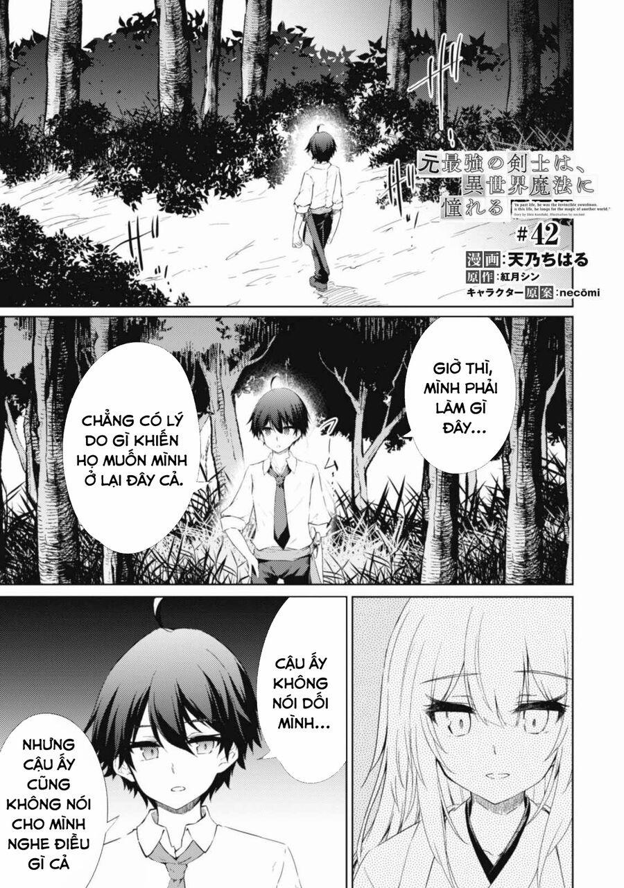 Moto Saikyou No Kenshi Wa, Isekai Mahou Ni Akogareru 42 trang 1