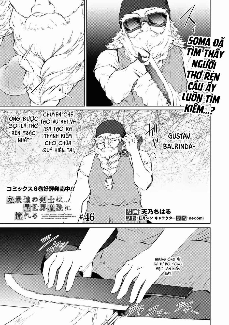 Moto Saikyou No Kenshi Wa, Isekai Mahou Ni Akogareru 46 trang 1