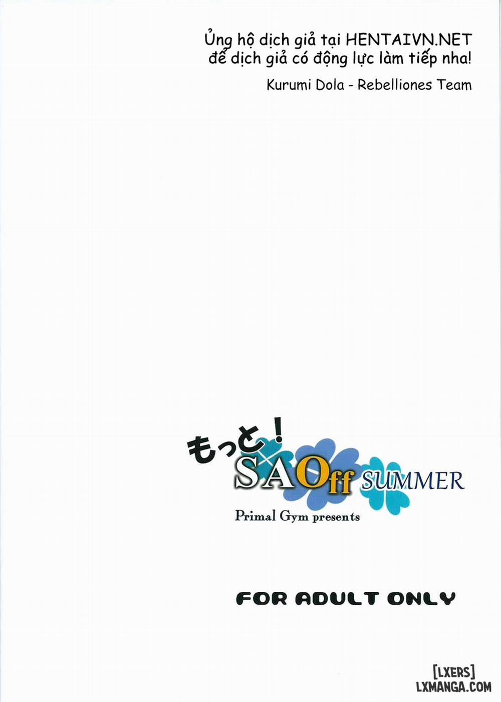 Motto! SAOff SUMMER Oneshot trang 21