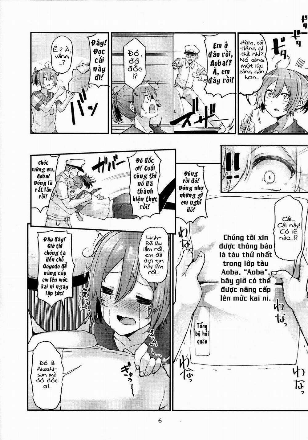 Motto X3 Aobax! Aoba Shiborarechaimasu!? (Kantai Collection) Oneshot trang 4