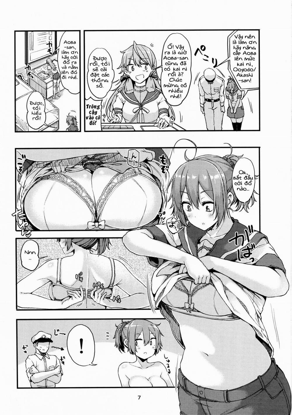Motto X3 Aobax! Aoba Shiborarechaimasu!? (Kantai Collection) Oneshot trang 5