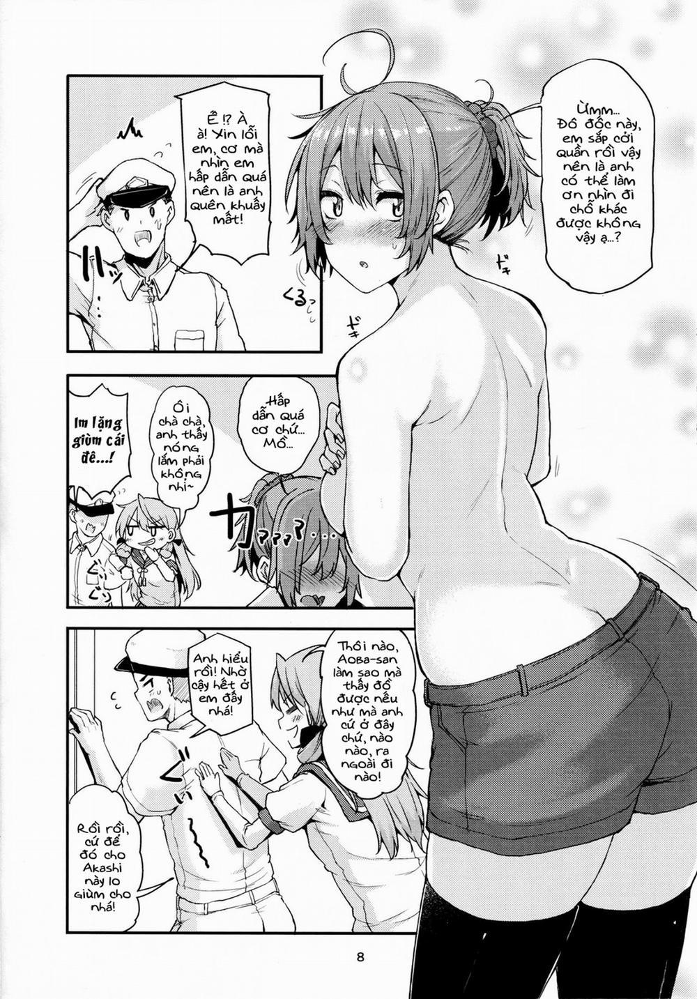 Motto X3 Aobax! Aoba Shiborarechaimasu!? (Kantai Collection) Oneshot trang 6