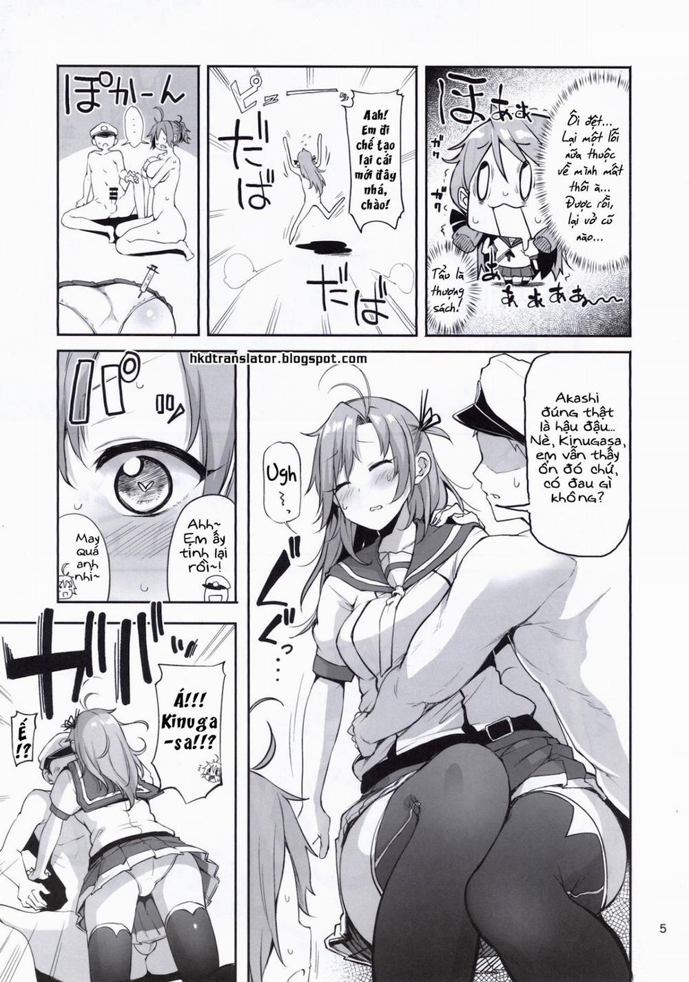 Motto x4 Aobax! with Kinugasa-san (Kantai Collection -KanColle-) Oneshot trang 3