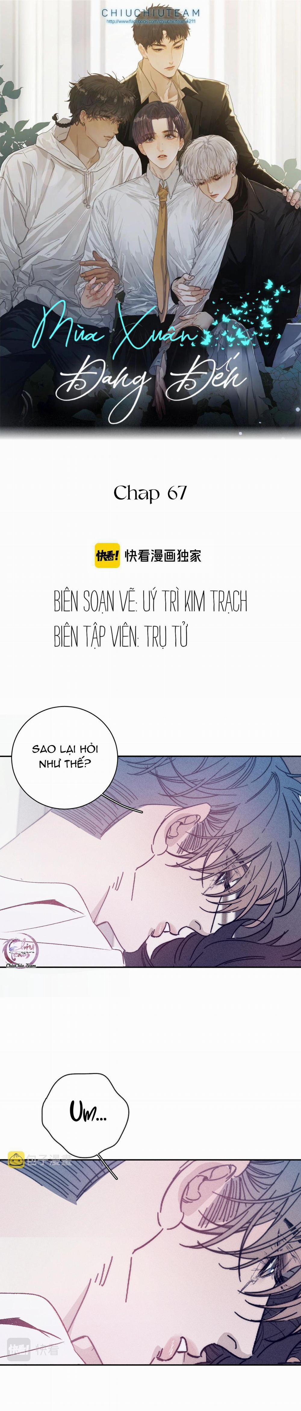 Mùa Xuân Đang Đến 67 KHÔNG CHE trang 1