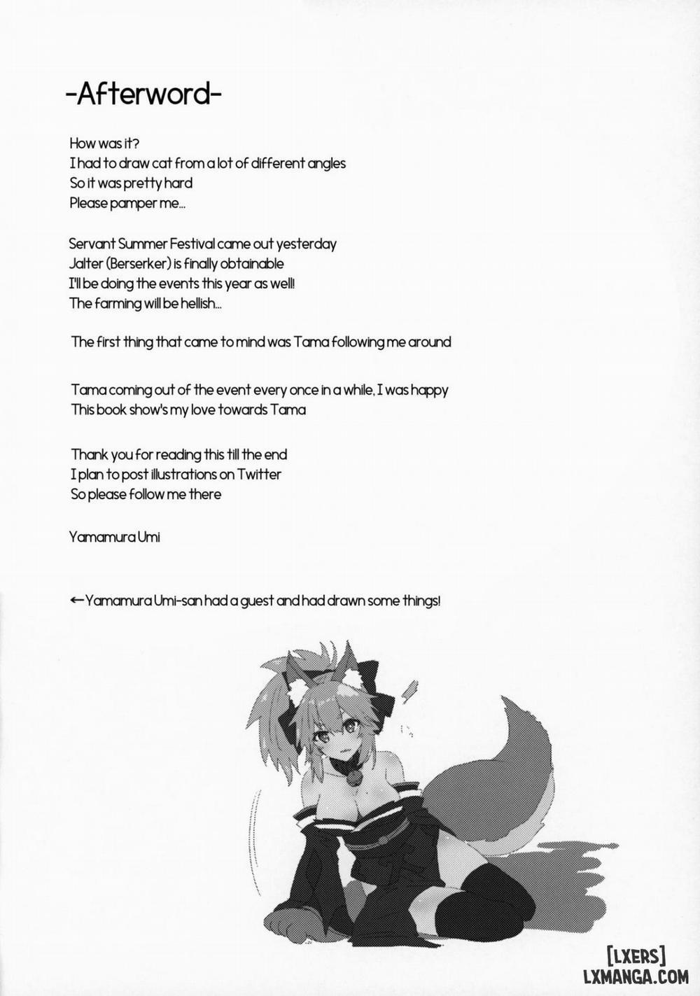 Muboubi Suimin Tamamo Cat Oneshot trang 19