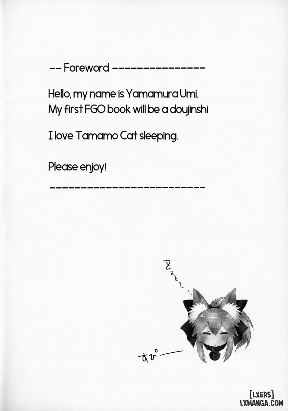 Muboubi Suimin Tamamo Cat Oneshot trang 3