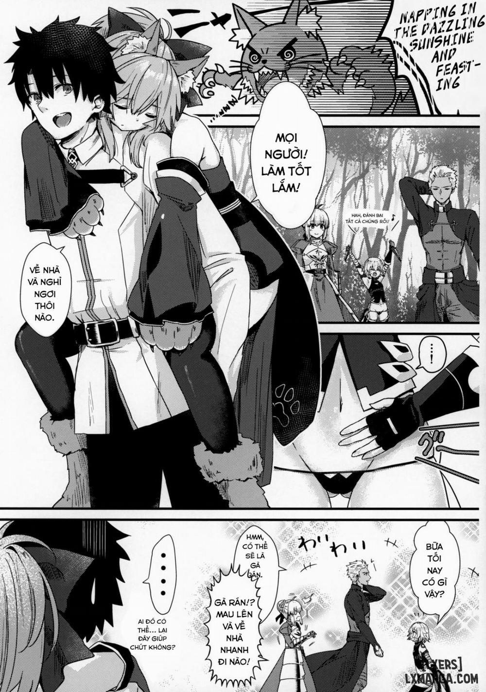 Muboubi Suimin Tamamo Cat Oneshot trang 4