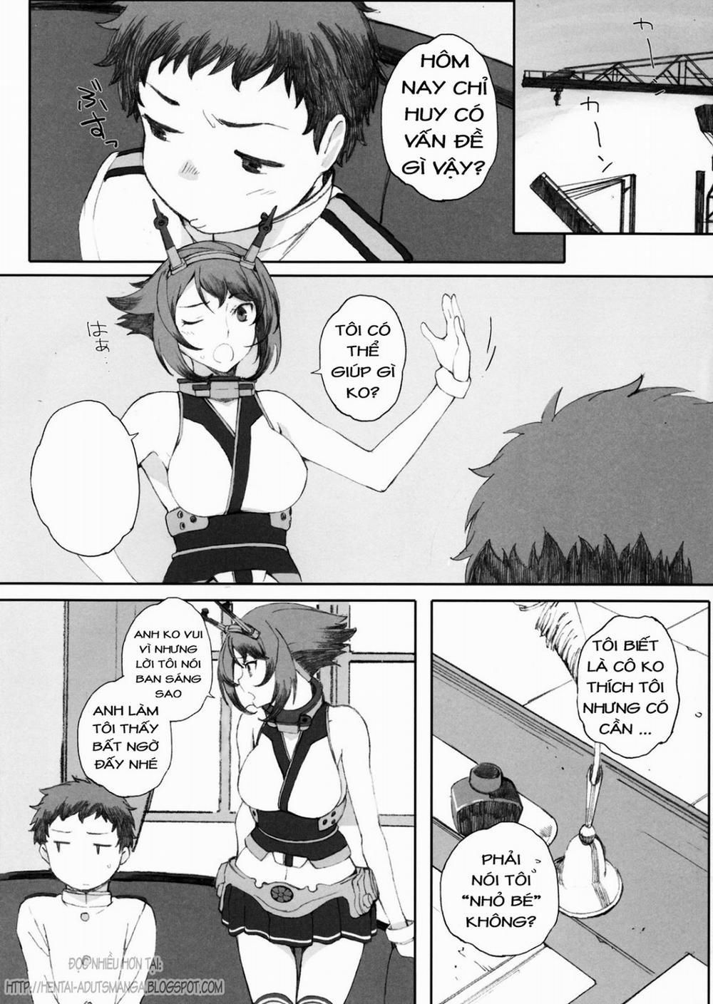 Mucchan To Chicchai Teitoku (Kancolle) Oneshot trang 4