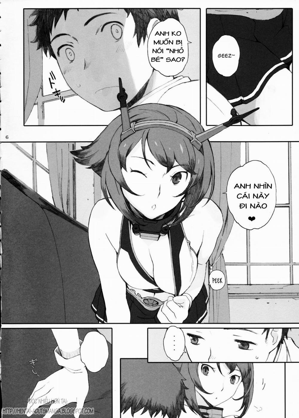 Mucchan To Chicchai Teitoku (Kancolle) Oneshot trang 5