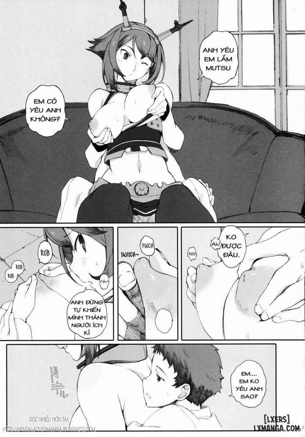 Mucchan To Chicchai Teitoku Oneshot trang 10