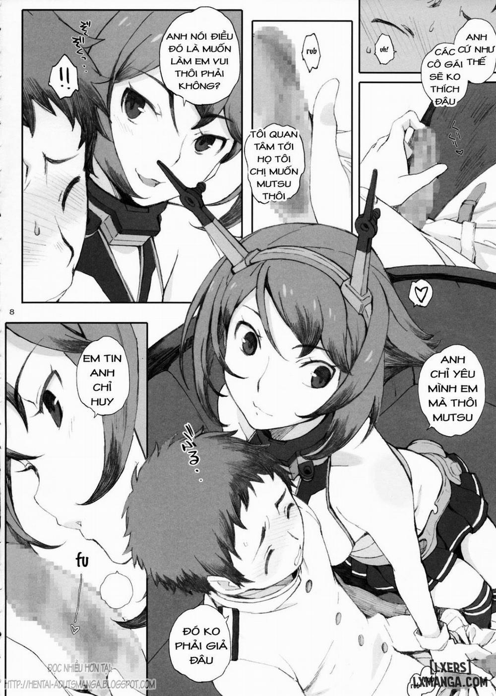 Mucchan To Chicchai Teitoku Oneshot trang 7