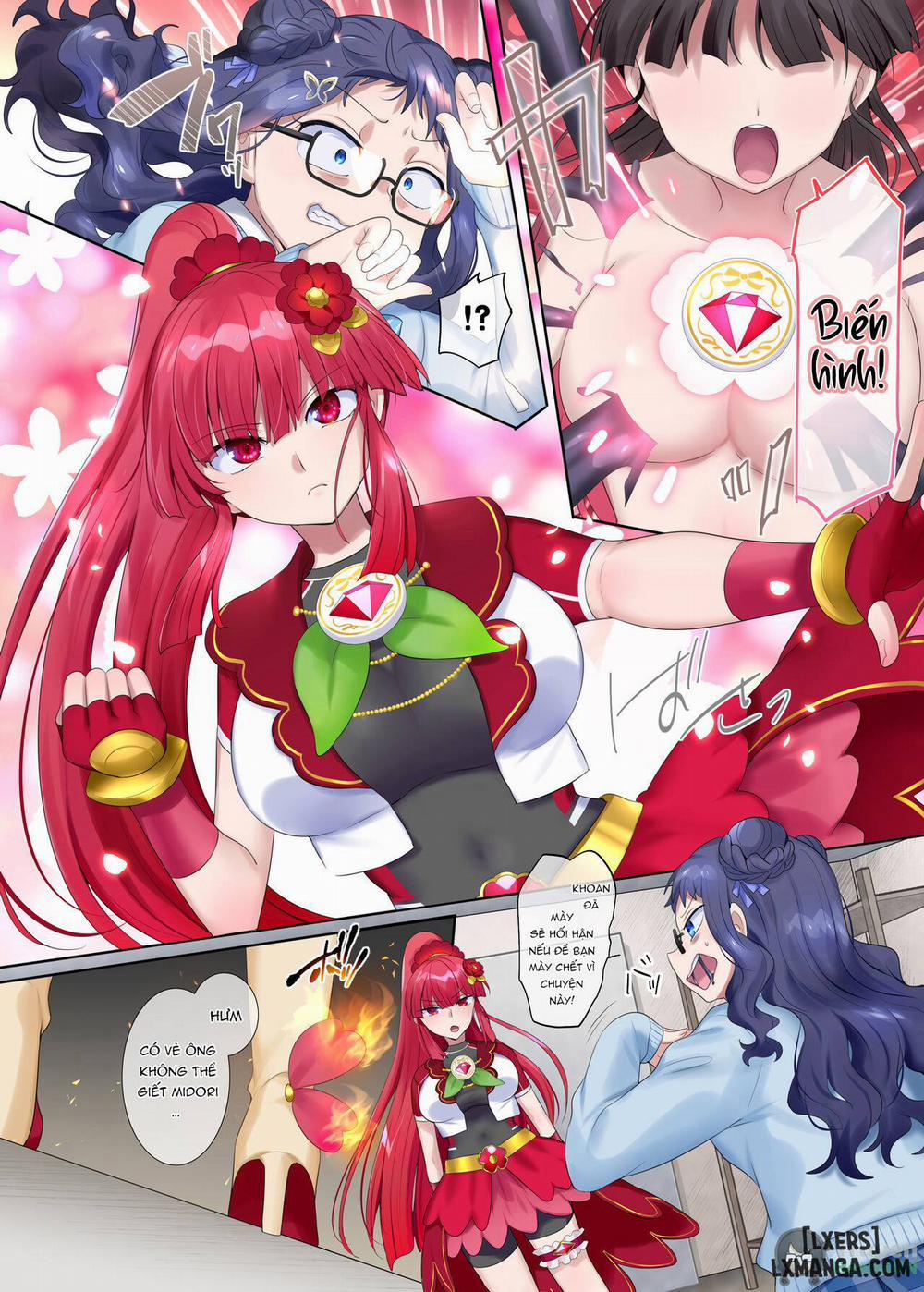 Mugen Seiki EX-Phantom season 2 ~Kokoro o Otosareru Hiiro no Mahou Shoujo~ Oneshot trang 26