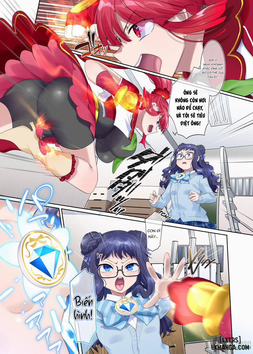 Mugen Seiki EX-Phantom season 2 ~Kokoro o Otosareru Hiiro no Mahou Shoujo~ Oneshot trang 27