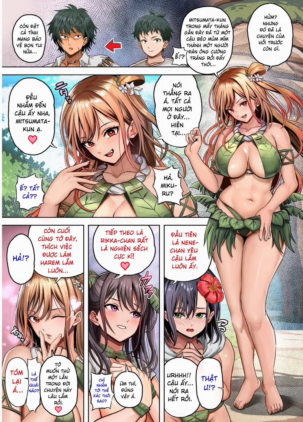 Mujintou Sounans Harem Phần manga trang 11