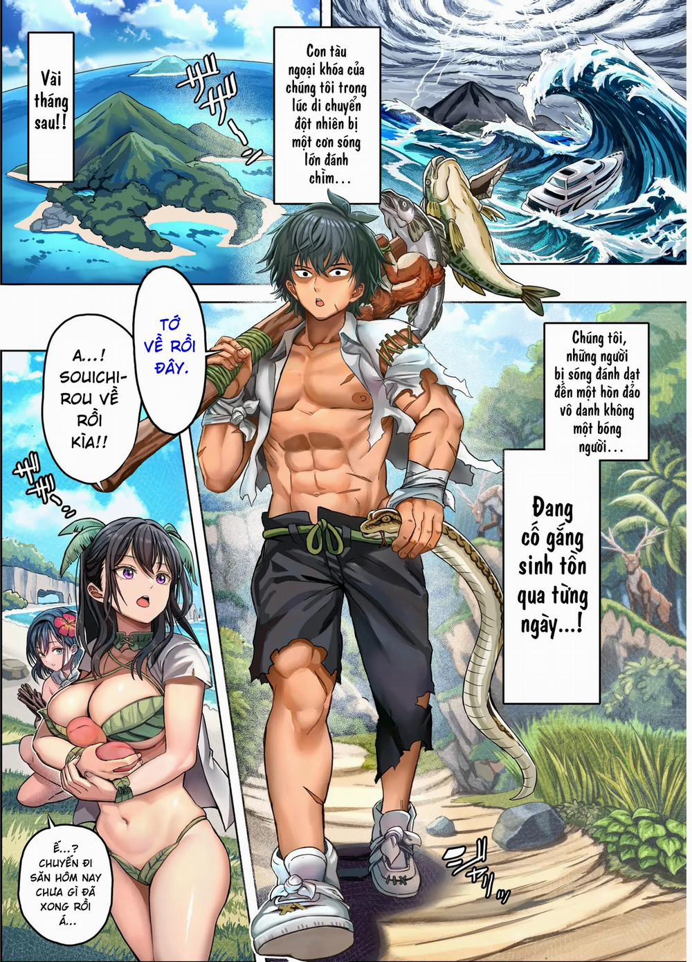 Mujintou Sounans Harem Phần manga trang 6