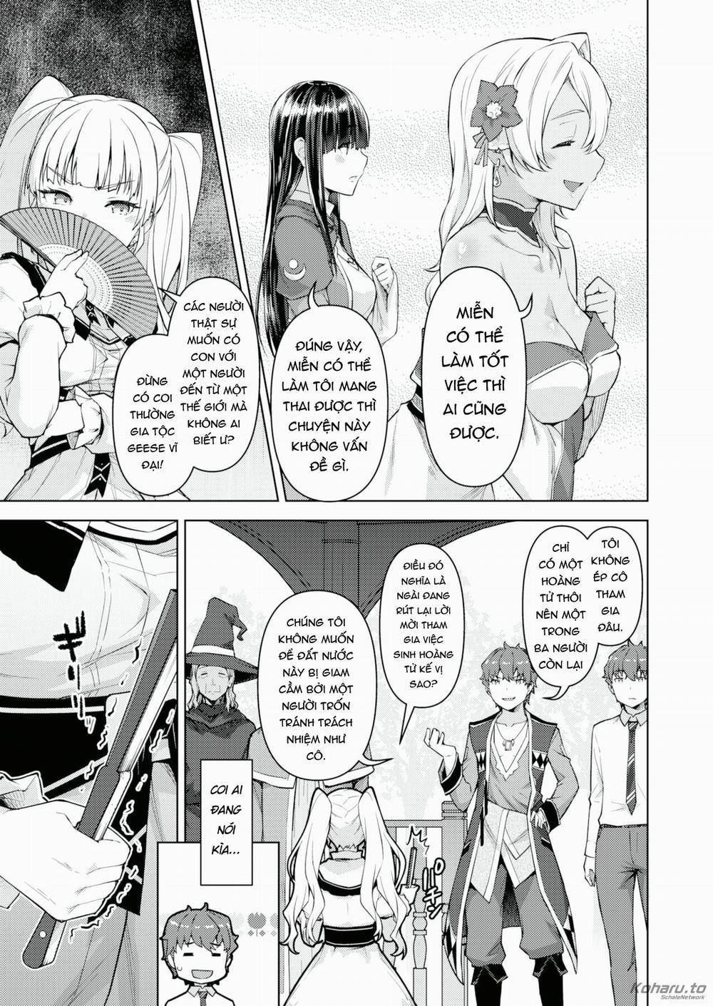 Muốn đổi công việc, tôi vô tình bị triệu hồi sang thế giới khác để làm chủ dàn Harem 2 trang 5