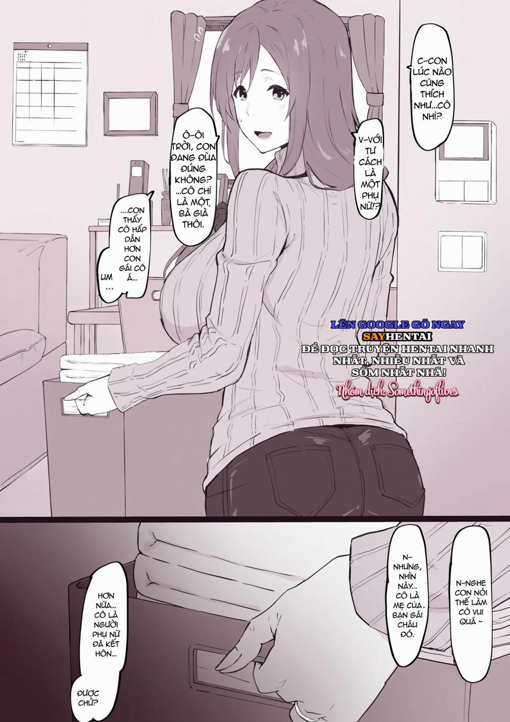 "Musume no Karesi ni Netorare Tyau Mama-san - Oneshot " 1 trang 2