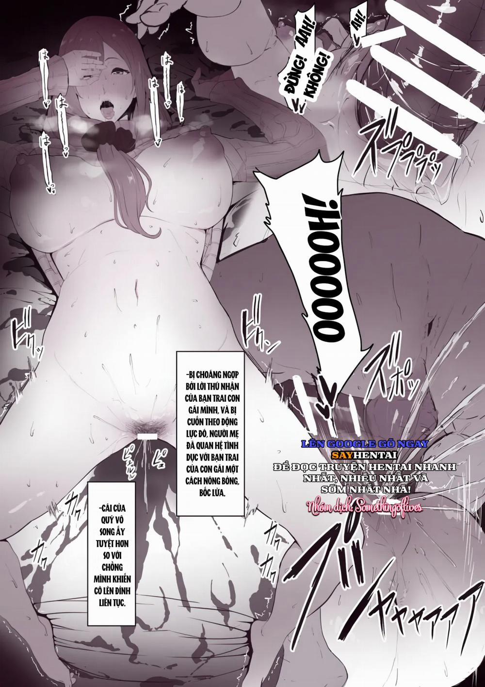 "Musume no Karesi ni Netorare Tyau Mama-san - Oneshot " 1 trang 5