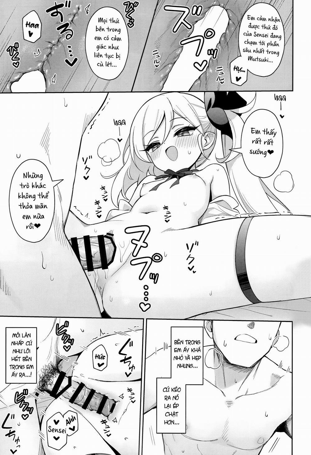 Mutsuki muốn chơi trò người nhớn Oneshot trang 15