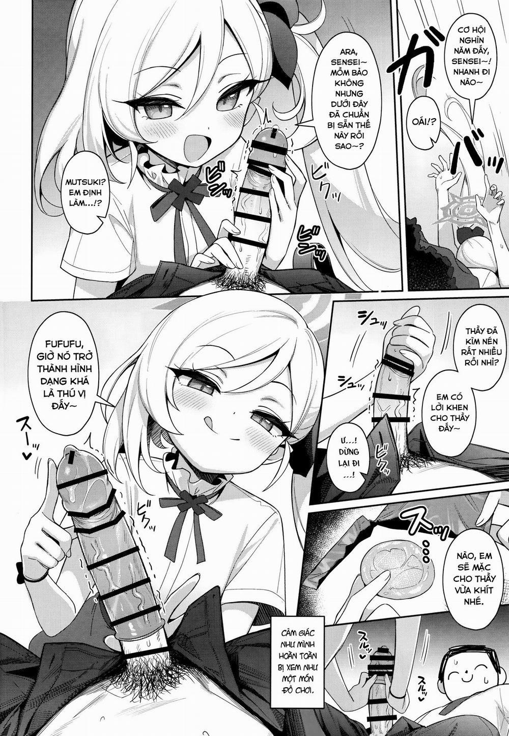 Mutsuki muốn chơi trò người nhớn Oneshot trang 8