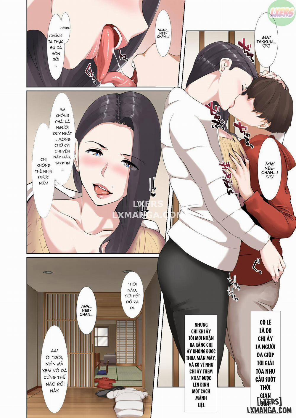 My Big-Breasted Stepsister Let Me Have My First Time With Her Until My Balls Were Empty as a Reward for Passing My Entrance Exams Oneshot trang 15