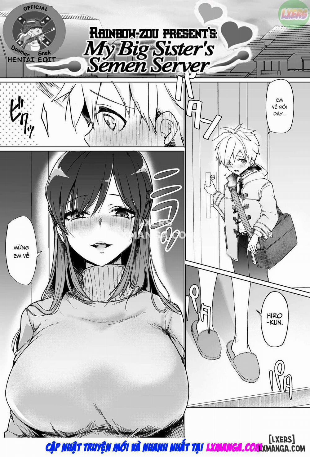 My Big Sister's Semen Server Oneshot trang 4