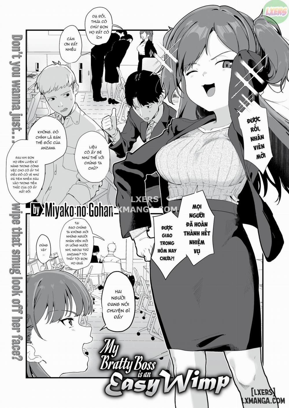 My Bratty Boss is an Easy Wimp Oneshot trang 0