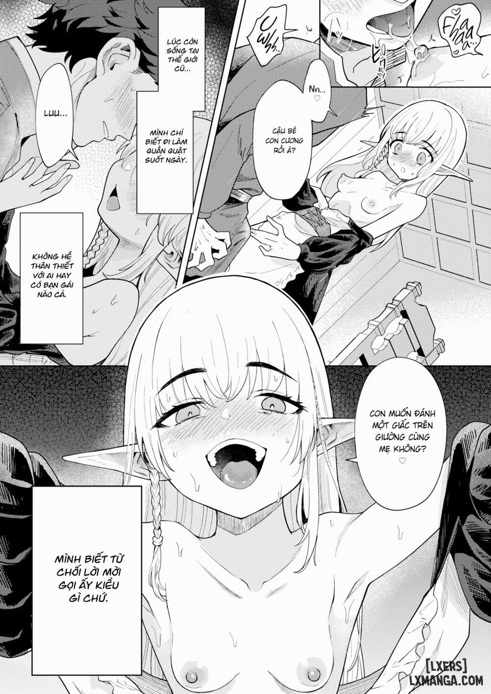 My Elven Foster Mom Loves Me So Much That She Won't Let Me Go on Adventures Oneshot trang 12