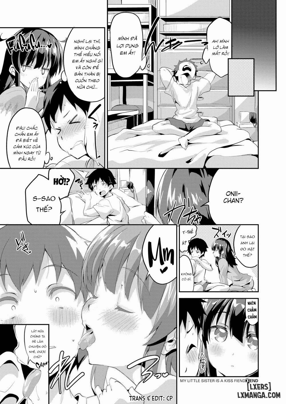 My Little Sister Is a Kiss Fiend Oneshot trang 19