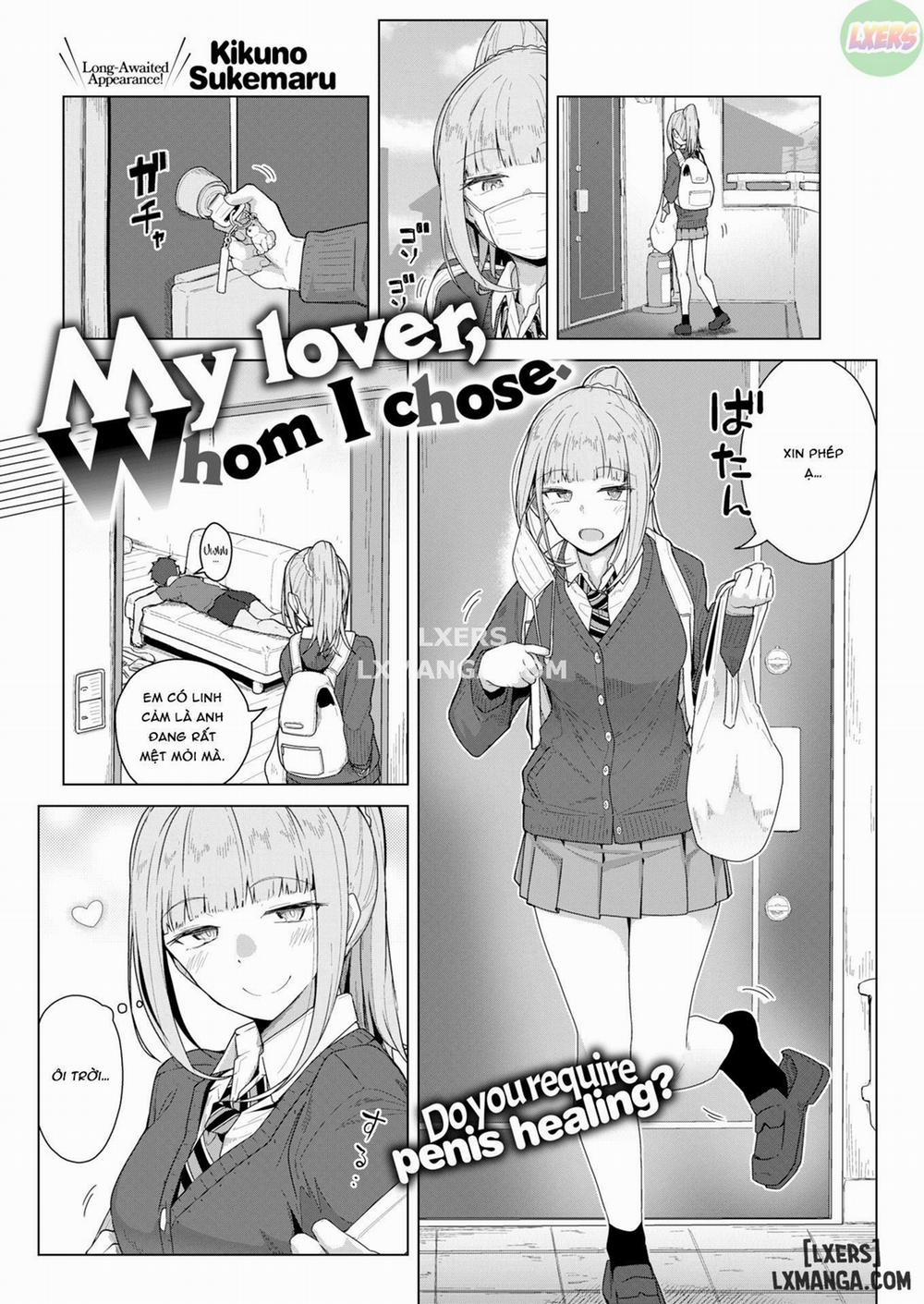 My Lover, Whom I Chose Oneshot trang 3