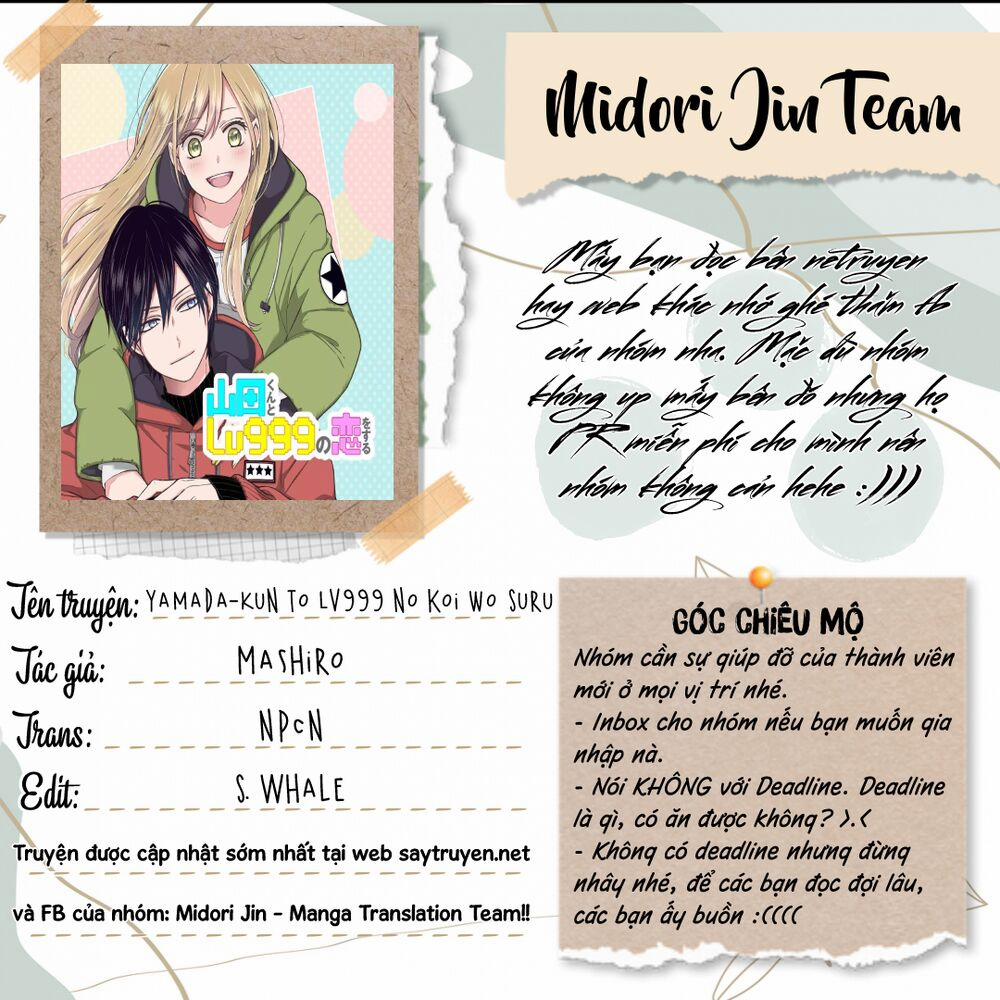 My Lv999 Love For Yamada-Kun 22 trang 1