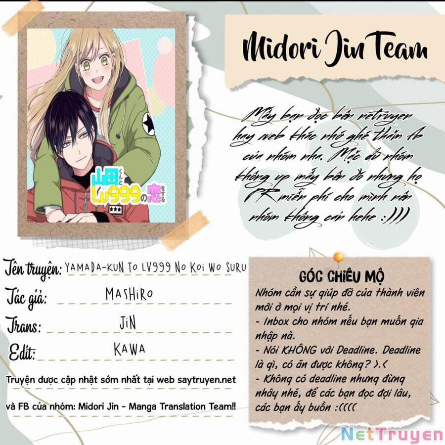 My Lv999 Love For Yamada-Kun 70 trang 0