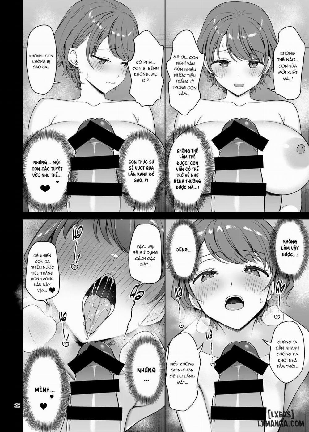 My Mom Turns Into a Slut for My Little Brother, and Him Alone Oneshot trang 21