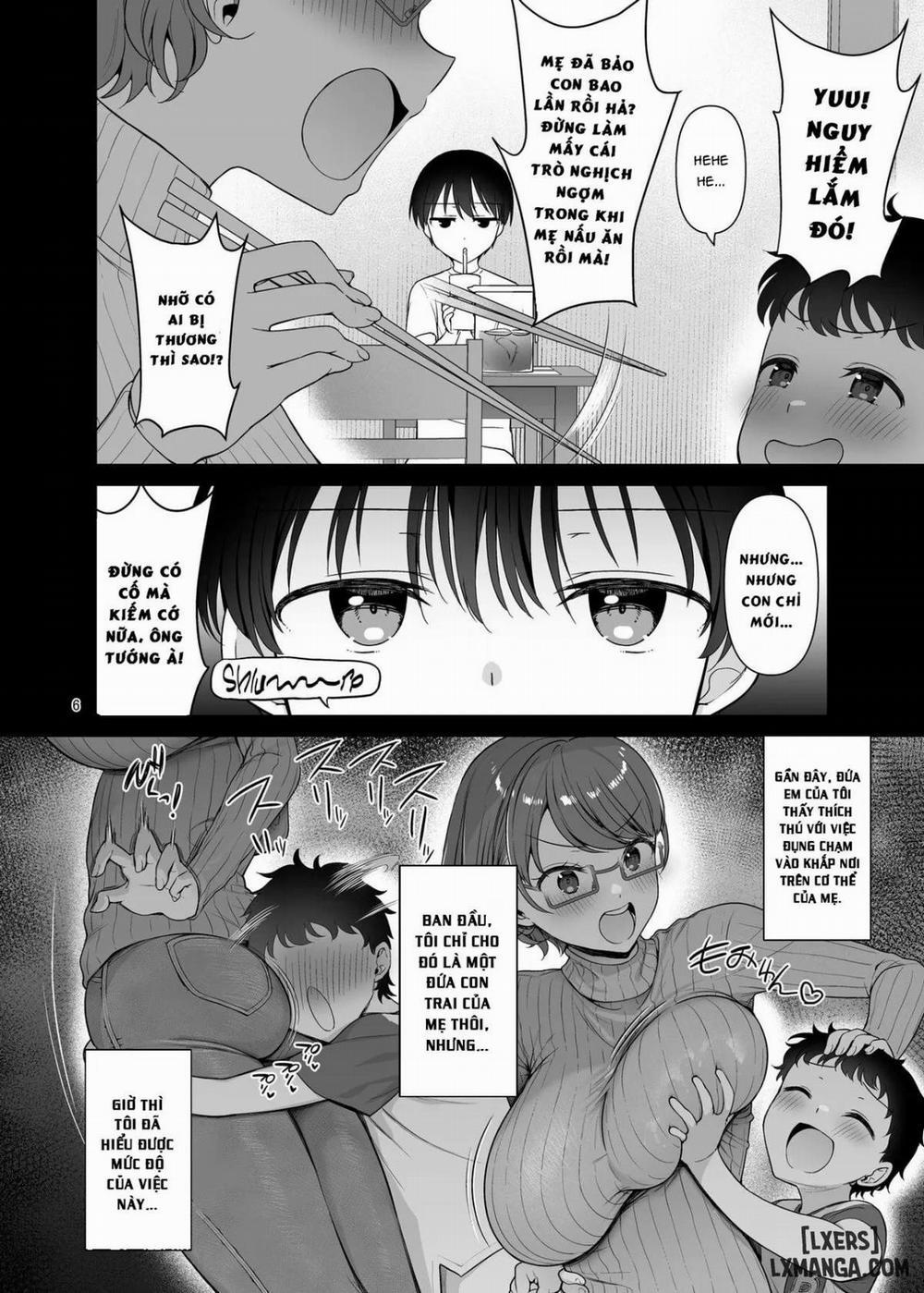 My Mom Turns Into a Slut for My Little Brother, and Him Alone Oneshot trang 5