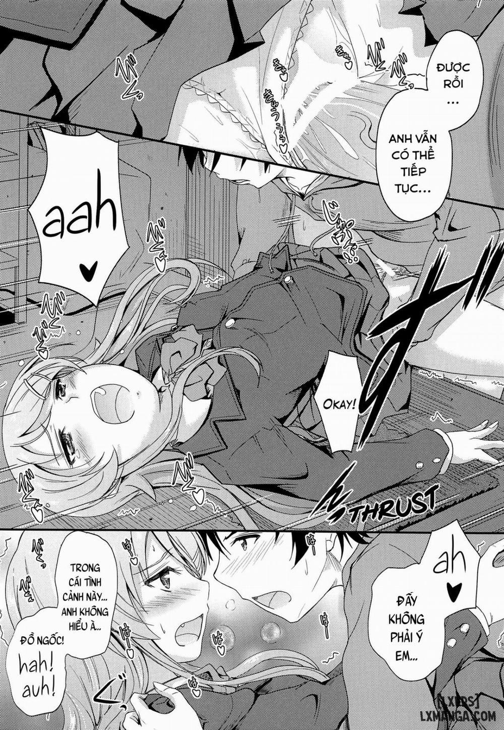 My older brother gets aroused and he's super annoying whenever I wear new clothes. Oneshot trang 12