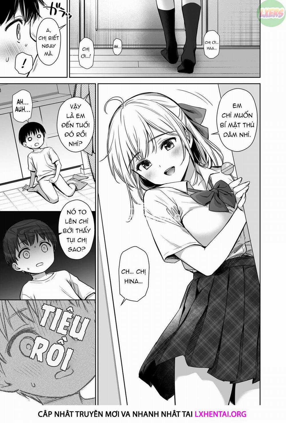Naisho No Hajimete ~Suunenburi Ni Atta Shinseki No Bijin JK Shimai Ni Ecchi No Tehodoki Sarechaimasu~ Oneshot trang 10