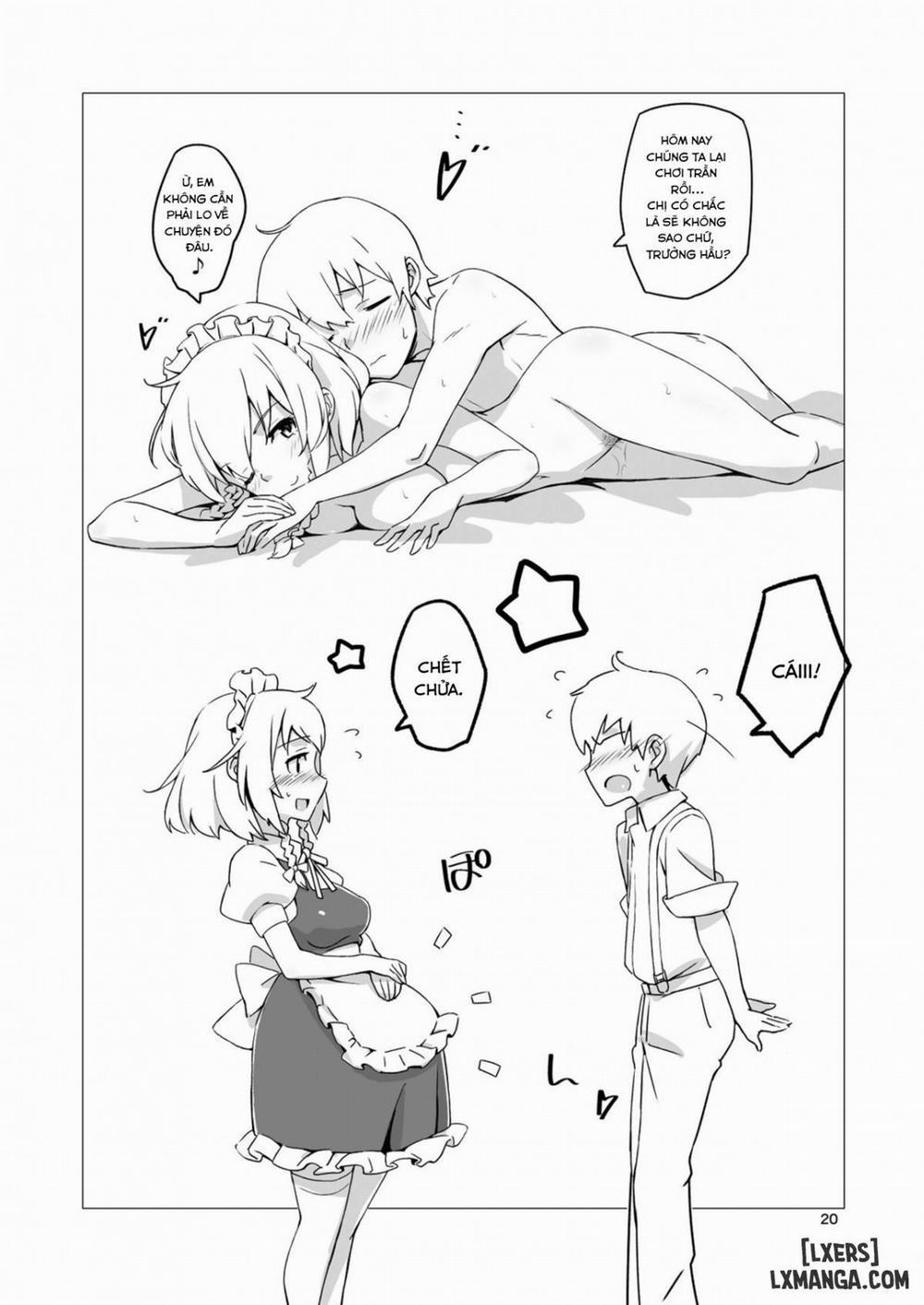 Naisho no Sakuya-san Oneshot trang 17