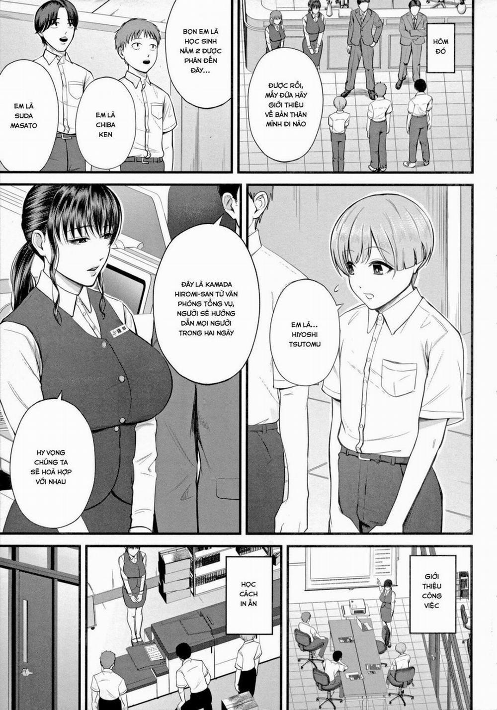 Naisho no Shokuba Taiken Oneshot trang 3