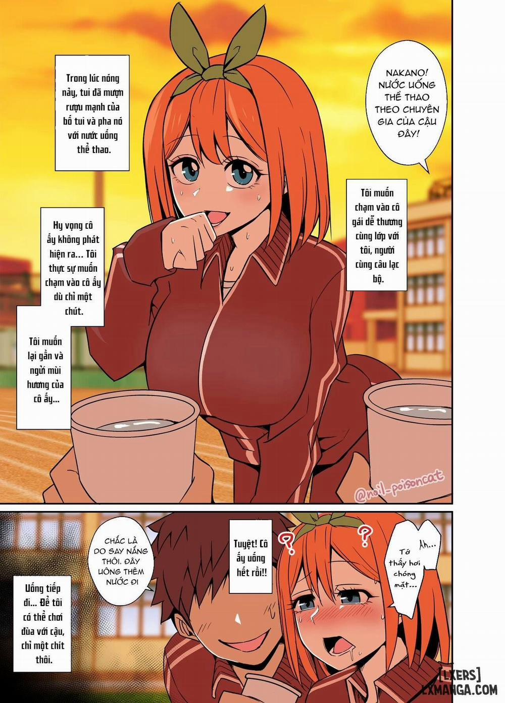 Nakano Yotsuba ni Osake o Nomasete Warui Koto o Suru Hanashi Oneshot trang 1