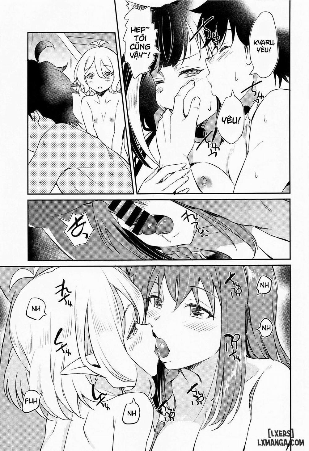 Nakayoshi Bishokuden Oneshot trang 9