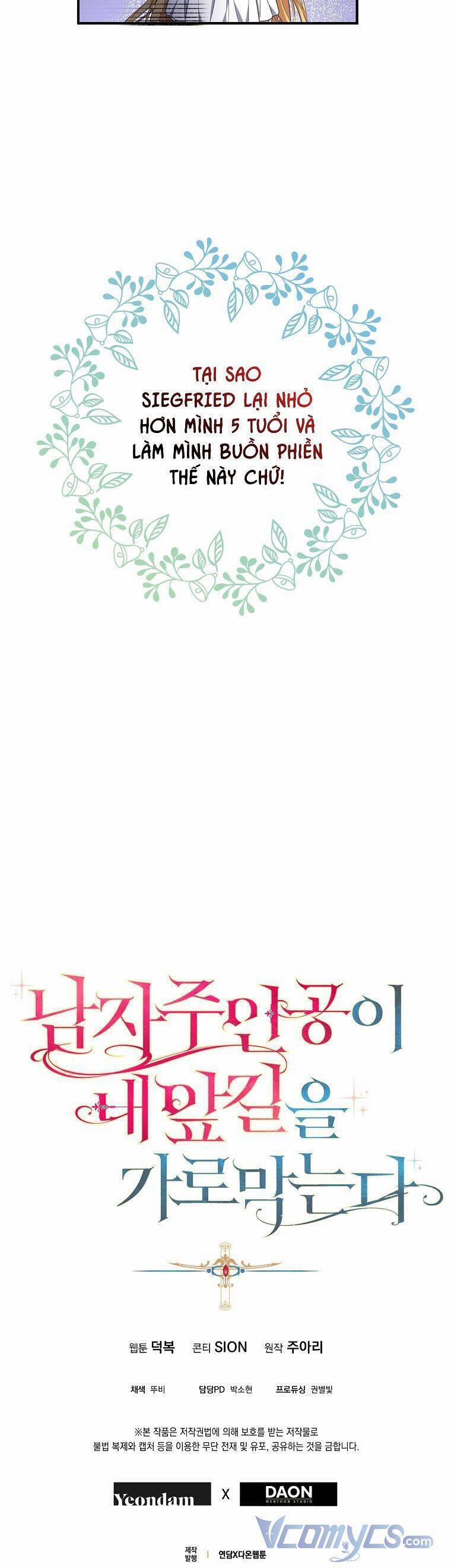 Nam Chính Đang Cản Bước Tôi 22 trang 33