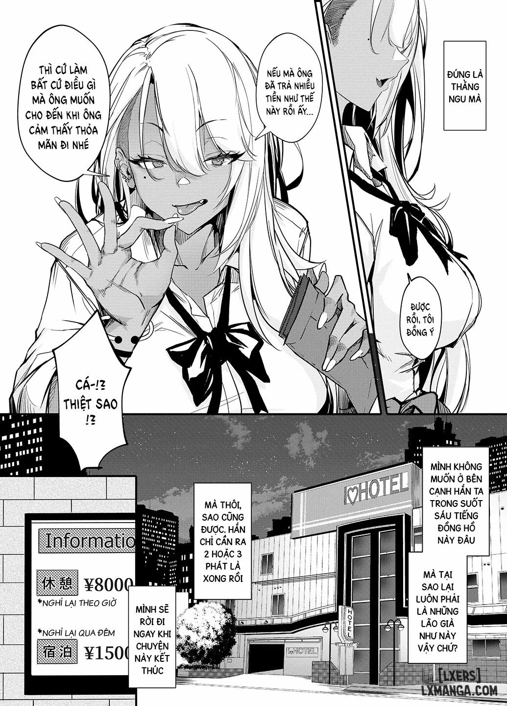 Namaiki gyaru ga wakara se rareru hon Oneshot trang 9